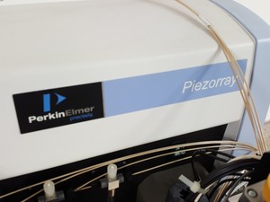Thumbnail image of Perkin Elmer Piezorray Non-Contact Microarraying System  Model - DBC0001 Lab
