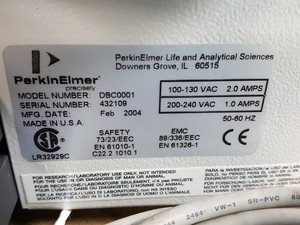 Thumbnail image of Perkin Elmer Piezorray Non-Contact Microarraying System  Model - DBC0001 Lab