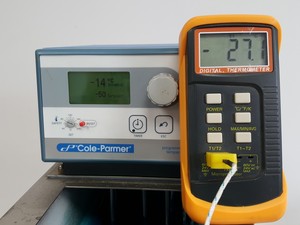 Thumbnail image of Cole Parmer Circulating Bath with Polystat Temperature Controller 12108-35 Lab