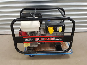 Thumbnail image of Elemate High Quality Petrol Generator Model GEH-7500 with Honda GX390 Engine 