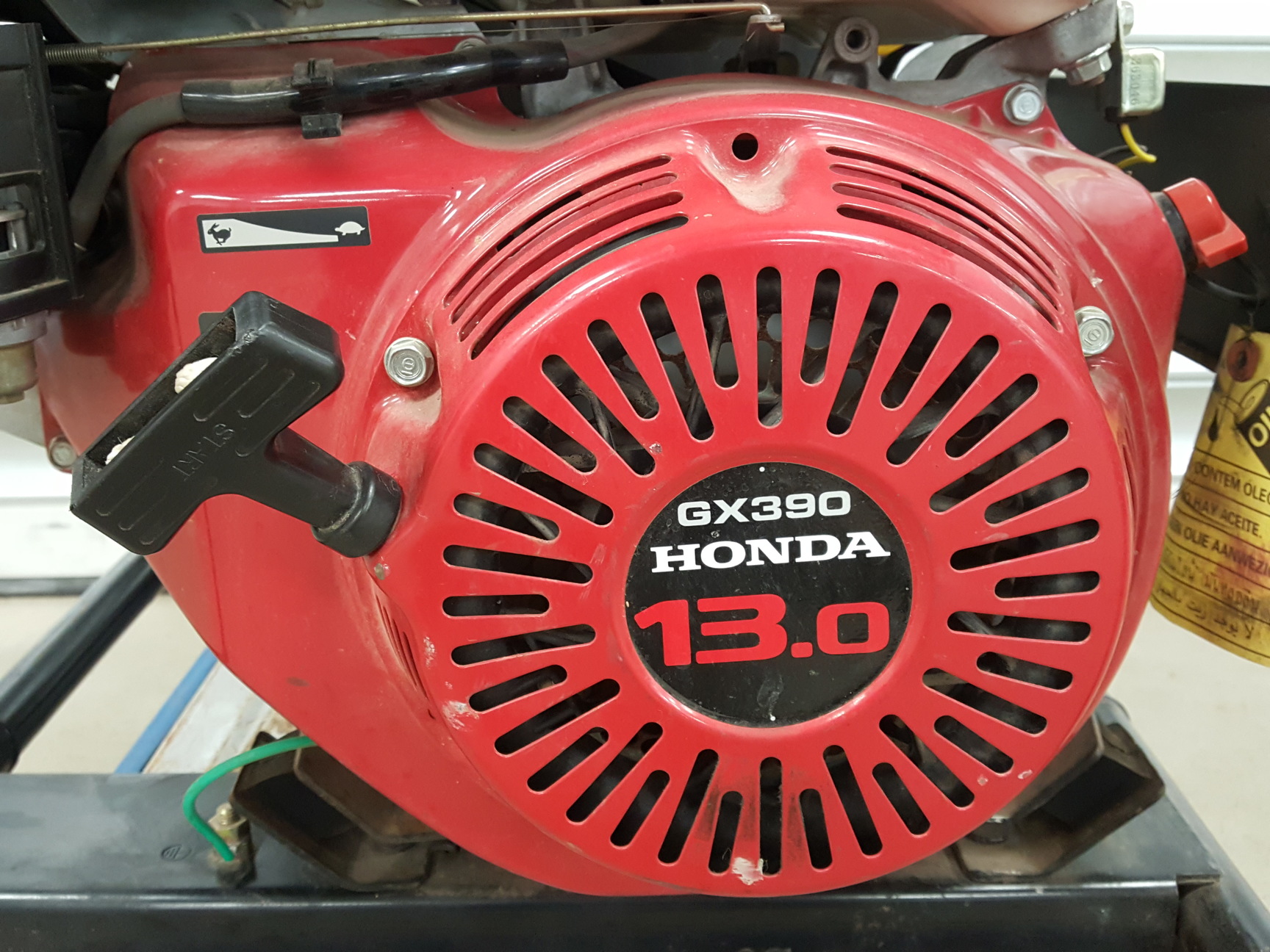 Image of Elemate High Quality Petrol Generator Model GEH-7500 with Honda GX390 Engine 