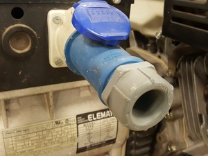 Thumbnail image of Elemate High Quality Petrol Generator Model GEH-7500 with Honda GX390 Engine 