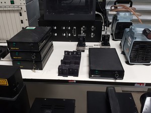 Thumbnail image of Parts of a Melles Griot Coherent MoFlo Laser Cytomation System Lab