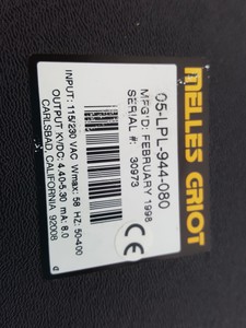 Thumbnail image of Parts of a Melles Griot Coherent MoFlo Laser Cytomation System Lab