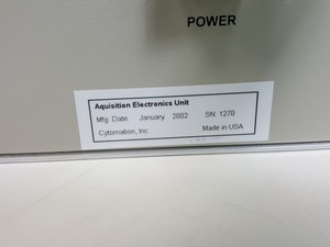 Thumbnail image of Parts of a Melles Griot Coherent MoFlo Laser Cytomation System Lab