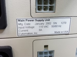 Thumbnail image of Parts of a Melles Griot Coherent MoFlo Laser Cytomation System Lab