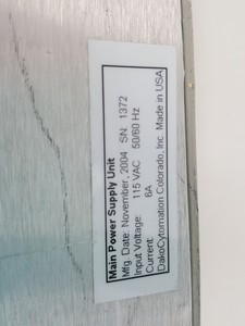 Thumbnail image of Parts of a Melles Griot Coherent MoFlo Laser Cytomation System Lab