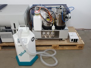 Thumbnail image of BD Biosciences FACSAria II Cell Sorter with Fluidics Cart and Buffalo Filter Lab