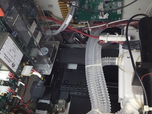Thumbnail image of BD Biosciences FACSAria II Cell Sorter with Fluidics Cart and Buffalo Filter Lab