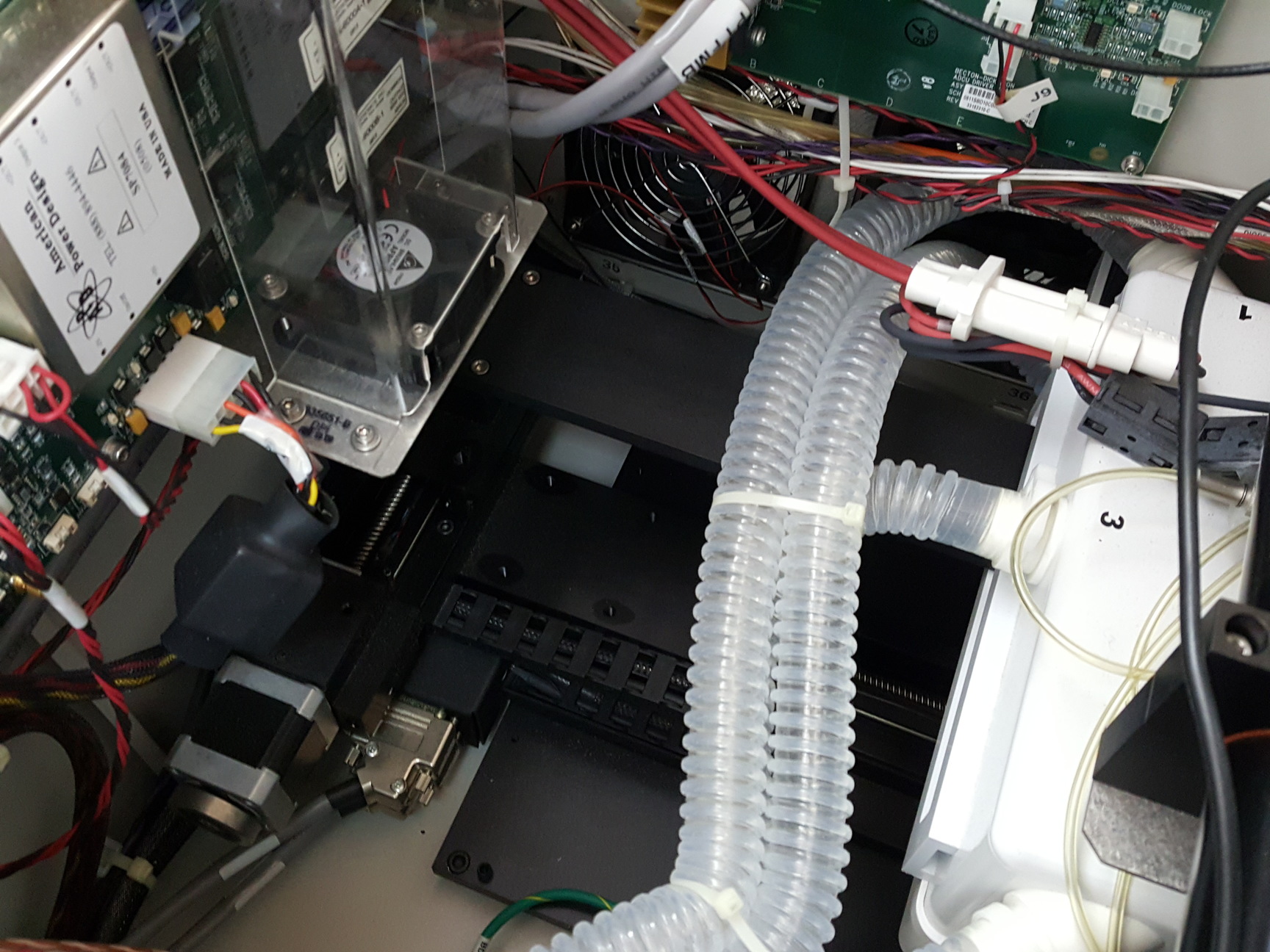 Image of BD Biosciences FACSAria II Cell Sorter with Fluidics Cart and Buffalo Filter Lab