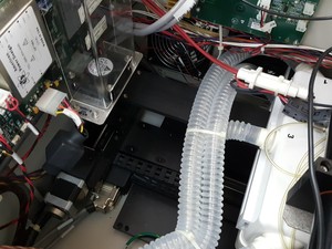 Thumbnail image of BD Biosciences FACSAria II Cell Sorter with Fluidics Cart and Buffalo Filter Lab