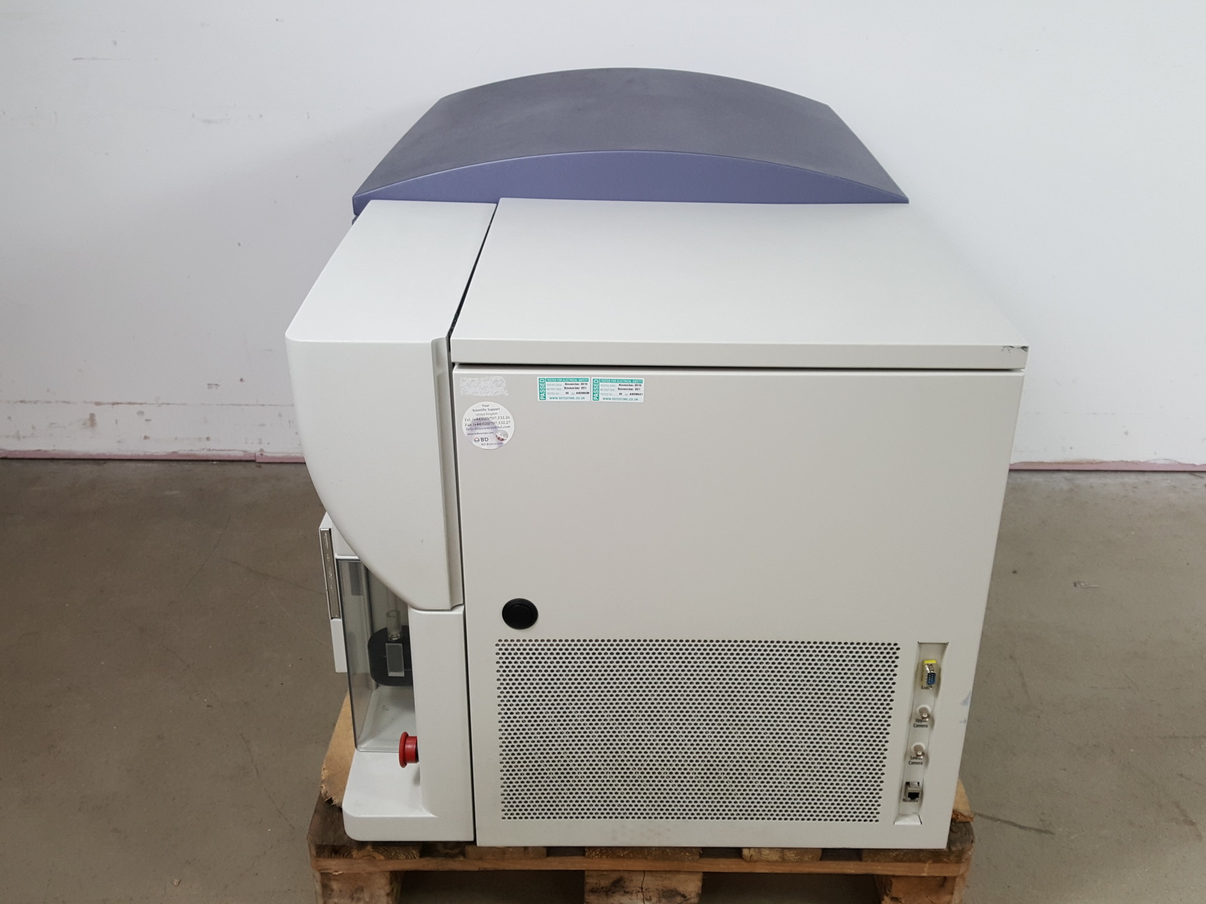 Image of BD Biosciences FACSAria II Cell Sorter with Fluidics Cart and Buffalo Filter Lab