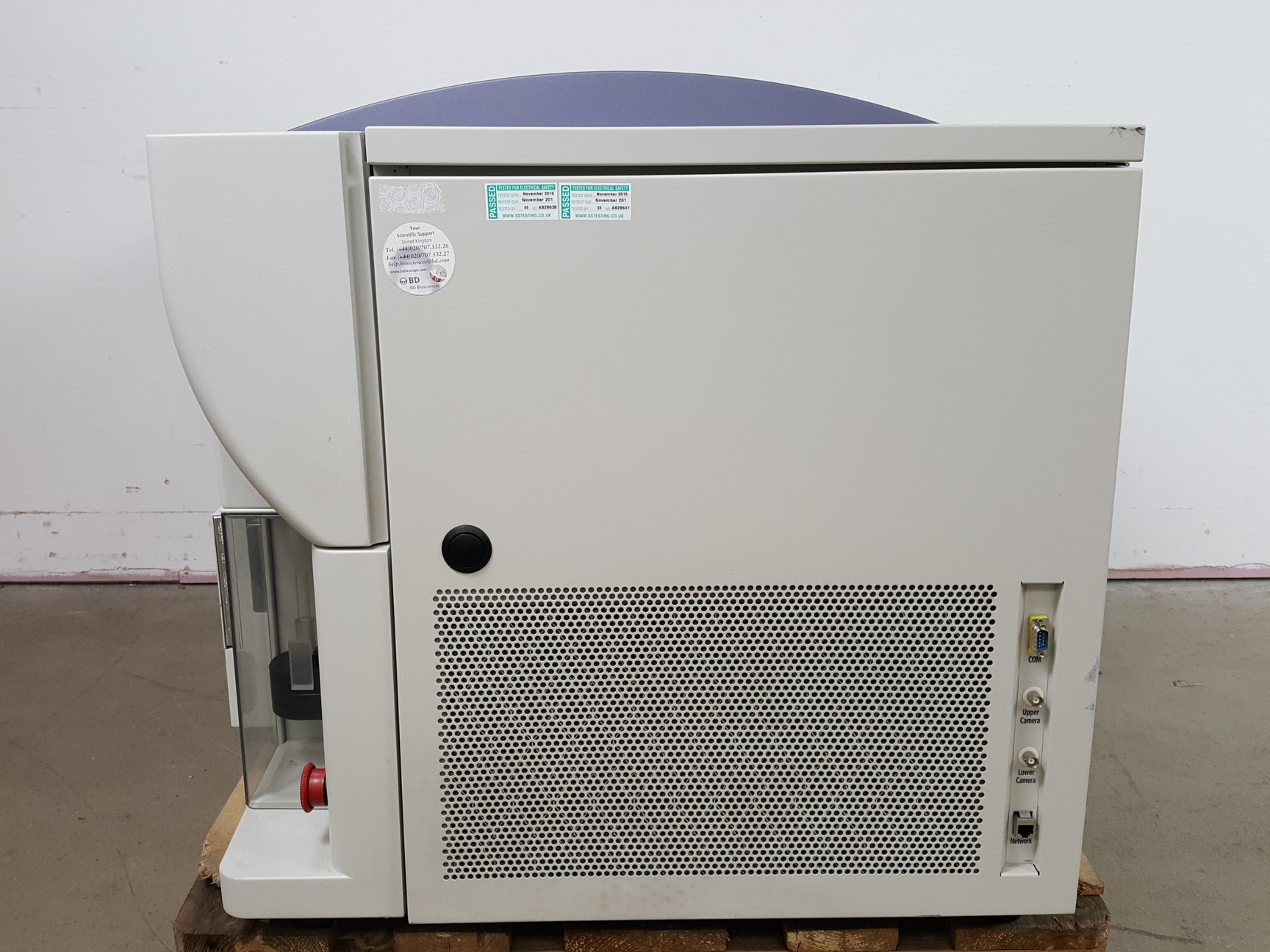 Image of BD Biosciences FACSAria II Cell Sorter with Fluidics Cart and Buffalo Filter Lab
