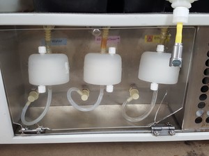 Thumbnail image of BD Biosciences FACSAria II Cell Sorter with Fluidics Cart and Buffalo Filter Lab