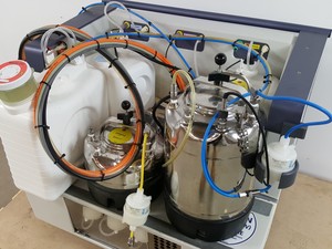 Thumbnail image of BD Biosciences FACSAria II Cell Sorter with Fluidics Cart and Buffalo Filter Lab