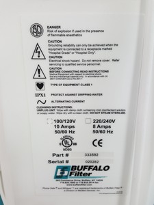 Thumbnail image of BD Biosciences FACSAria II Cell Sorter with Fluidics Cart and Buffalo Filter Lab