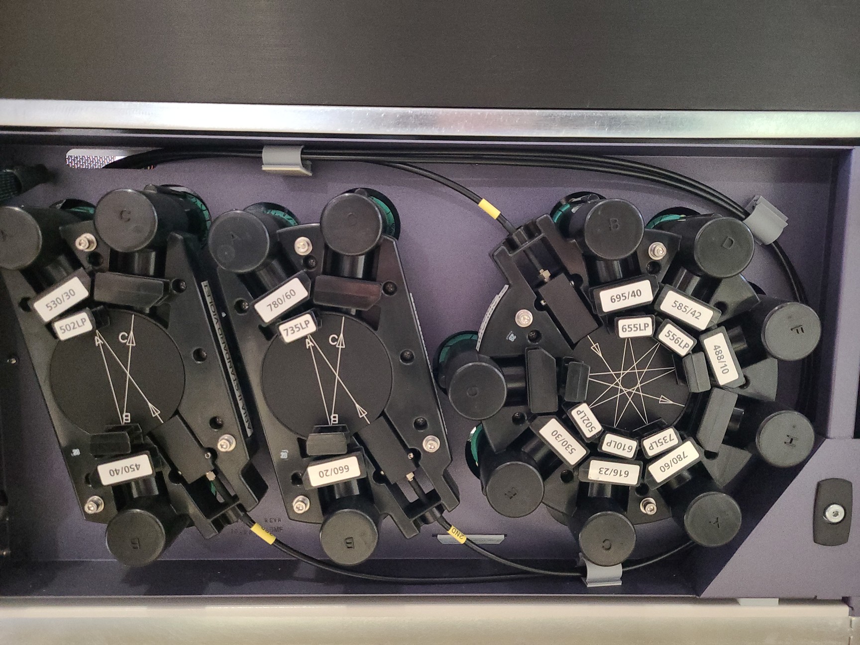 Image of BD Biosciences FACSAria II Cell Sorter with Fluidics Cart and Buffalo Filter Lab