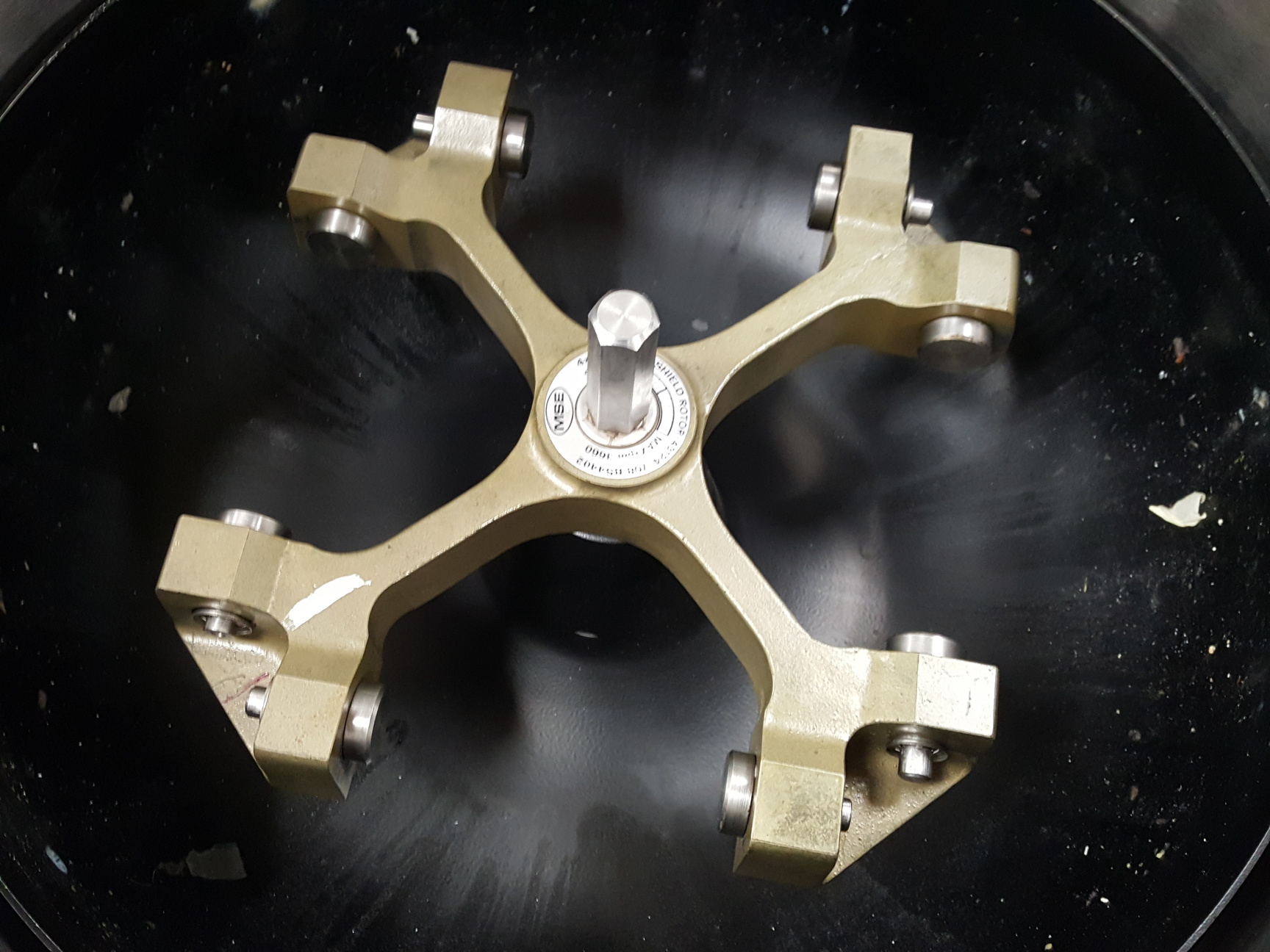 Image of Fisons MSE Mistral 3000i Centrifuge w/ 3600rpm 750ml Swing Bucket Rotor Lab
