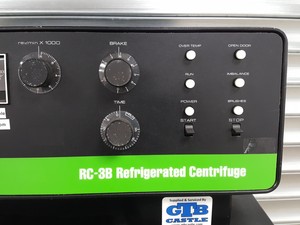 Thumbnail image of Sorvall Instruments RC-3B Refrigerated Ultracentrifuge w/ 5000rpm Rotor Lab