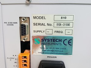 Thumbnail image of Systech Instruments Oxygen Analyzer Model - 810 Lab
