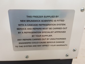 Thumbnail image of New Brunswick Ultra-Low Temperature Laboratory Freezer U360 -86 U9425-0001 Lab