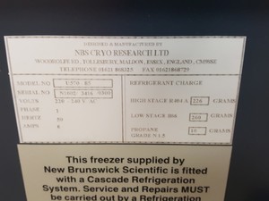 Thumbnail image of New Brunswick Ultra Low Laboratory Freezer U570 -85 Lab