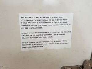 Thumbnail image of New Brunswick Ultra Low Laboratory Freezer U570 -85 Lab