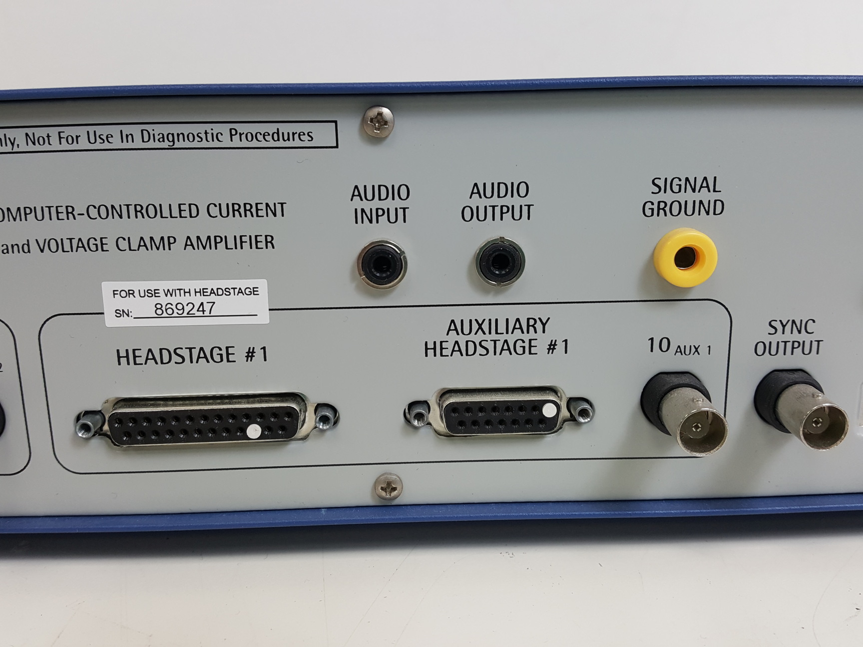 Image of Axon Instruments Molecular Devices Multiclamp 700B  &  Digidata 1550A Lab 