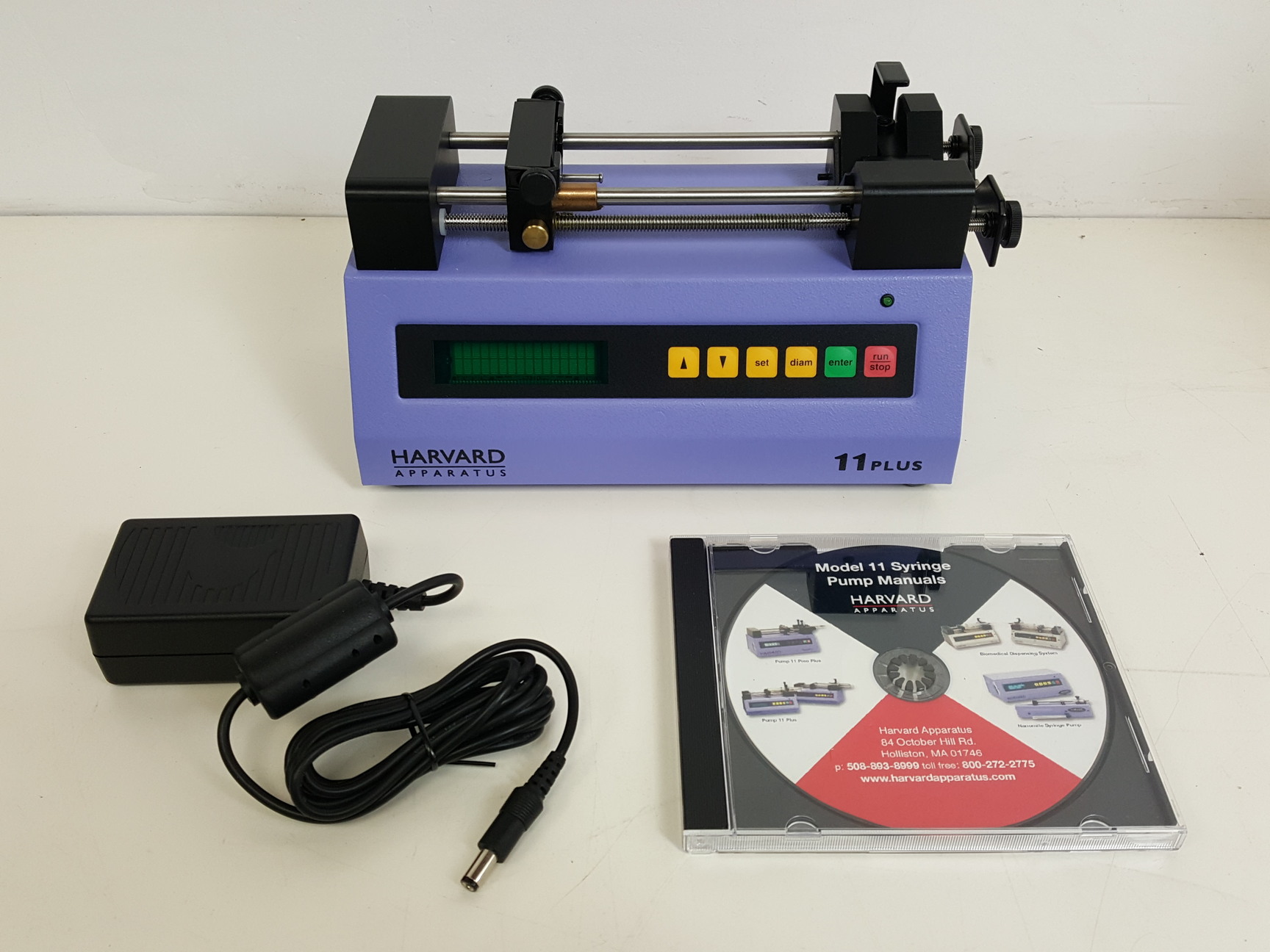 Image of Harvard Apparatus 11 Plus Syringe Pump  Cat no. 70-2208 Lab