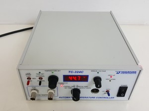 Thumbnail image of Warner Instruments TC-324C Automatic Temperature Controller w/ BSC-HT Haas Top 