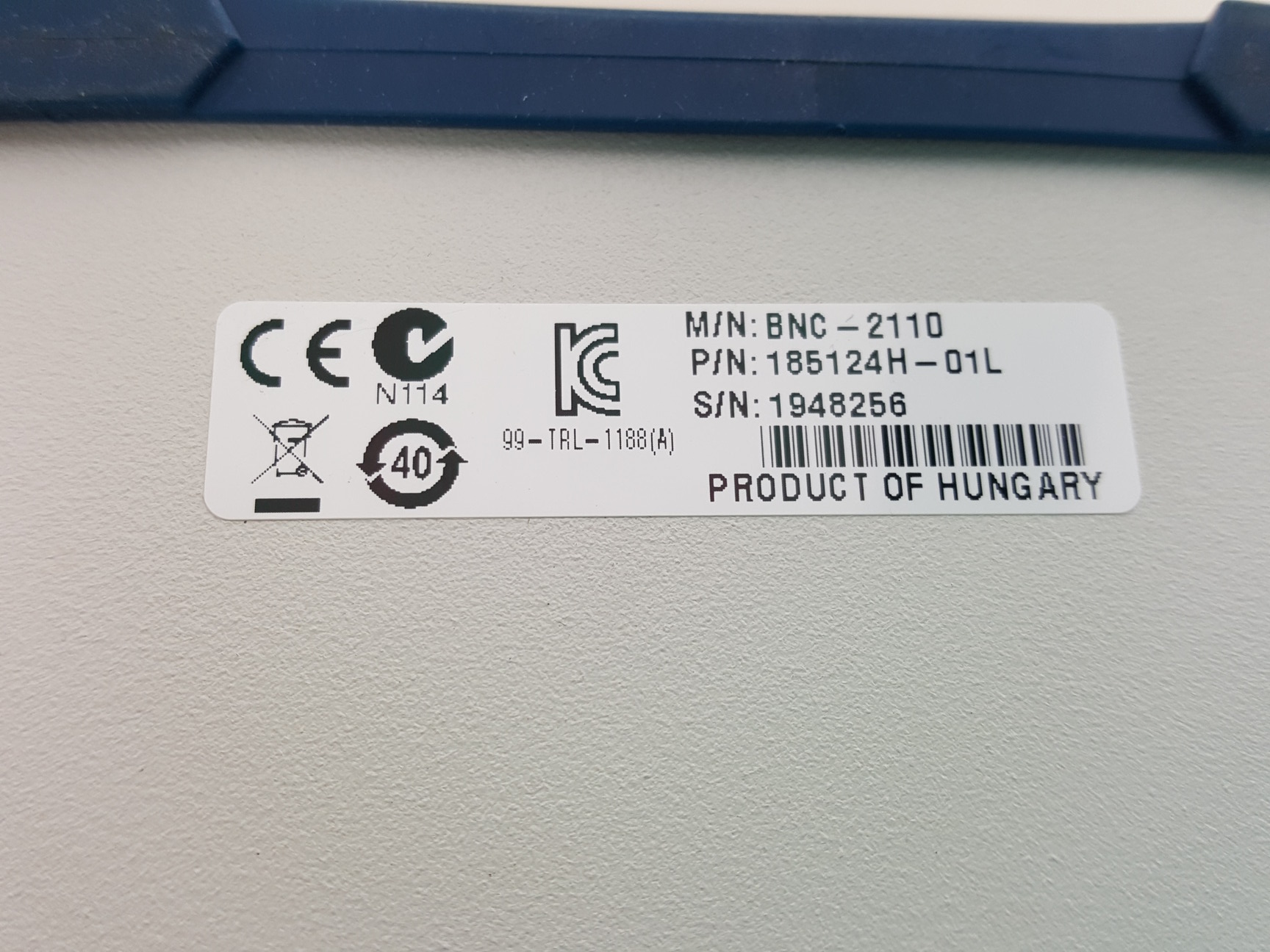 Image of National Instruments BNC-2110 & 2120 Terminal and Connector Block Units Lab