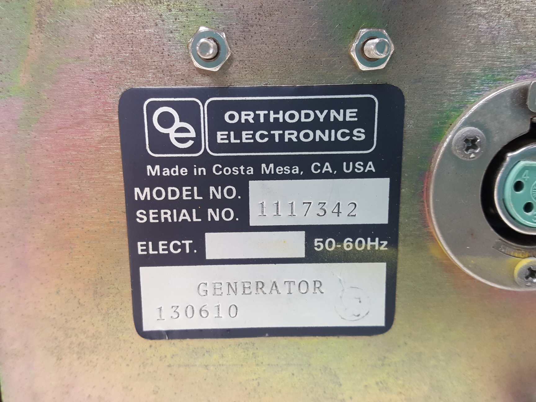 Image of Orthodyne Electronics Ultrasonic Heavy Wire Bonder Model 20 Lab