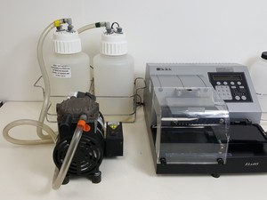Thumbnail image of BioTek Microplate Washer Model ELx405 with Pump & Bottles Lab