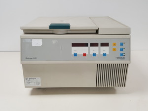 Thumbnail image of Heraeus Sepatech Biofuge 13 R Refrigerated Benchtop Centrifuge w/ 17000rpm Rotor