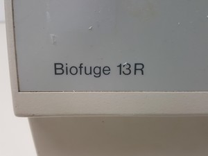 Thumbnail image of Heraeus Sepatech Biofuge 13 R Refrigerated Benchtop Centrifuge w/ 17000rpm Rotor