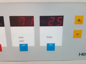 Thumbnail image of Heraeus Sepatech Biofuge 13 R Refrigerated Benchtop Centrifuge w/ 17000rpm Rotor