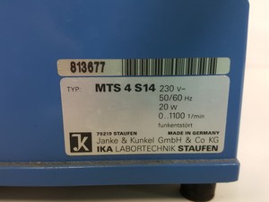 Thumbnail image of IKA Schutter MTS 4 Microplate Platform Shaker MTS 4 S14 Lab