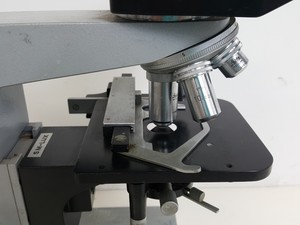 Thumbnail image of Ernst Leitz Wetzlar Microscope w/ 4 x Objectives - 170/0.17 170/- Lab