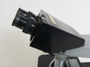 Thumbnail image of Ernst Leitz Wetzlar Microscope w/ 4 x Objectives - 170/0.17 170/- Lab