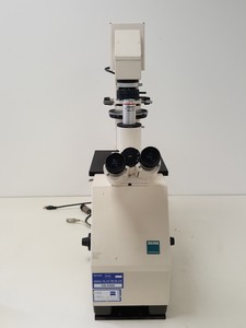 Thumbnail image of Zeiss Axiovert 10 Inverted Microscope with 2 x Objectives Ph 1 Plan-NEOFLUAR 