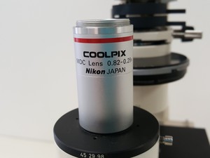 Thumbnail image of Zeiss Axiovert 10 Inverted Microscope with 2 x Objectives Ph 1 Plan-NEOFLUAR 