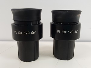 Thumbnail image of Zeiss Axiovert 10 Inverted Microscope with 2 x Objectives Ph 1 Plan-NEOFLUAR 