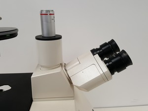 Thumbnail image of Zeiss Axiovert 10 Inverted Microscope with 2 x Objectives Ph 1 Plan-NEOFLUAR 