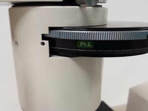 Thumbnail image of Zeiss Axiovert 10 Inverted Microscope with 2 x Objectives Ph 1 Plan-NEOFLUAR 