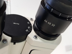 Thumbnail image of Zeiss Axiovert 10 Inverted Microscope with 2 x Objectives Ph 1 Plan-NEOFLUAR 