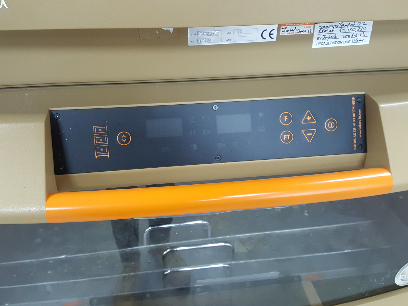 Image of Infors HT Multitron Standard Triple Stacked Incubator Shaker Lab