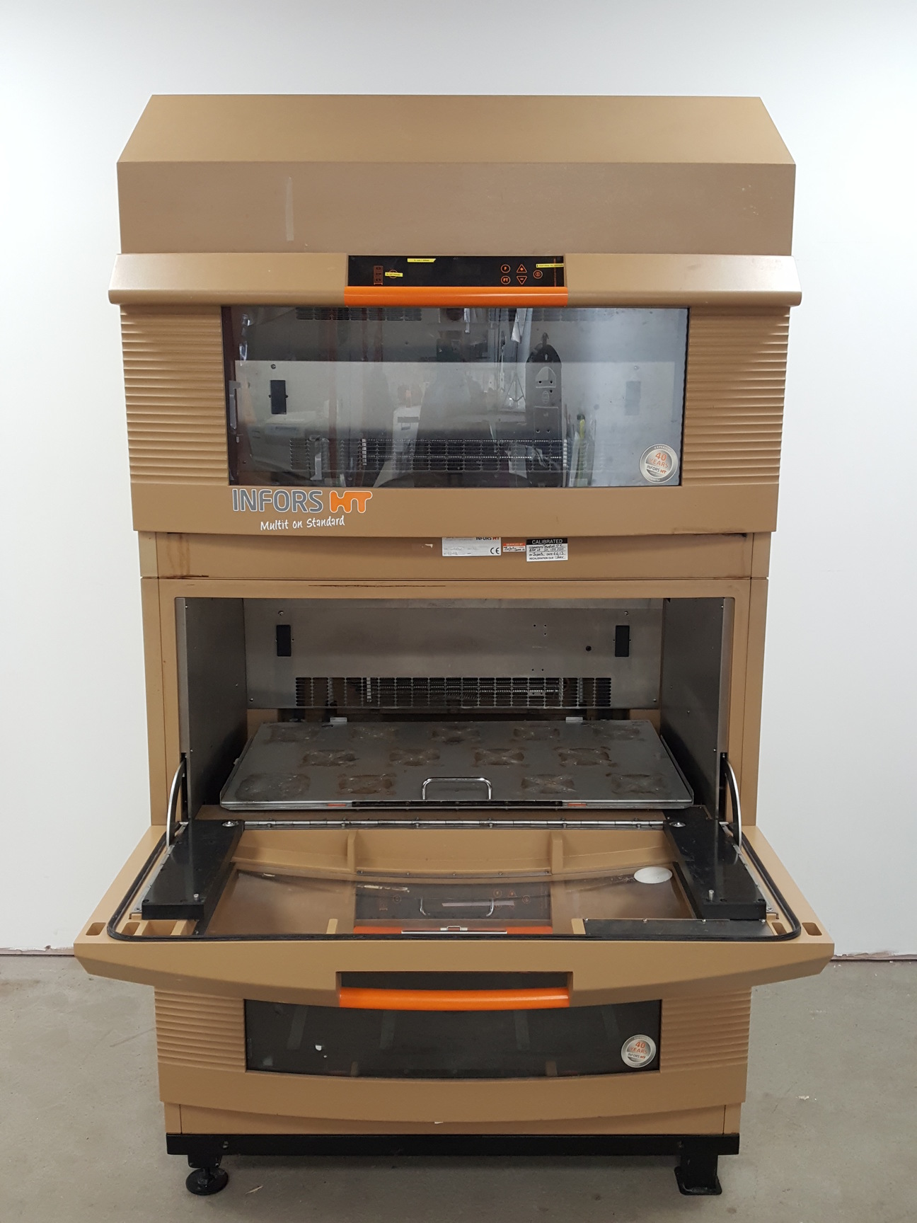 Image of Infors HT Multitron Standard Triple Stacked Incubator Shaker Lab