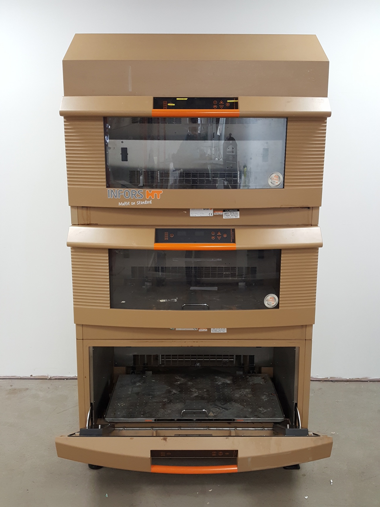 Image of Infors HT Multitron Standard Triple Stacked Incubator Shaker Lab