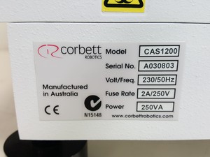 Thumbnail image of Corbett CAS1200 Robotics Pipetting Liquid Handling System with Robotics4 Lab