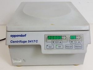 Thumbnail image of Eppendorf Benchtop Laboratory Centrifuge 5417C + 14000rpm TE010 Rotor Lab